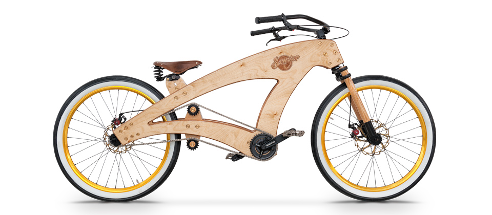 Sawyer wooden bike, purchase